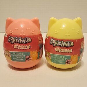 Squishville by Original Squishmallows Lot of Two Mystery Capsules